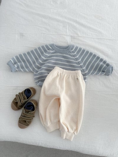 MiniRobe31｜(70-110) 壓紋束口褲11