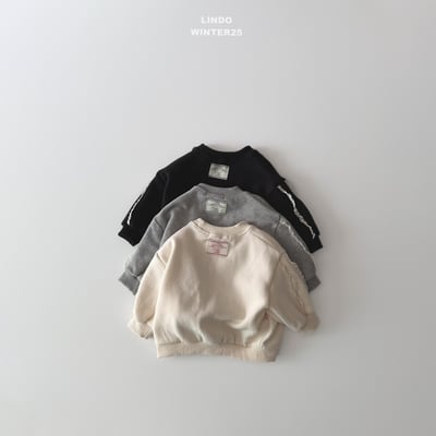 Lindo46｜(80cm-125cm) 蕾絲滾邊休閒上衣4