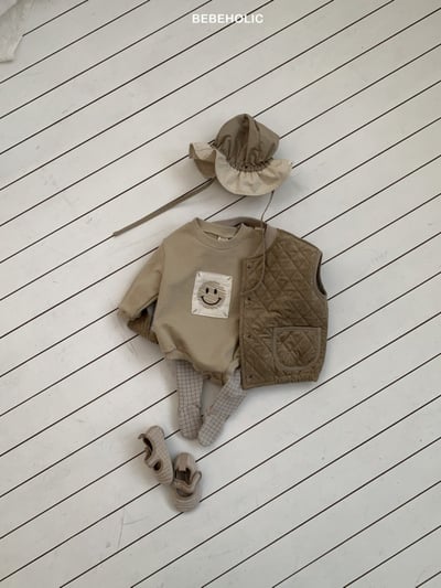 Bebe holic59｜(3m-18m) 微笑印花包屁衣9