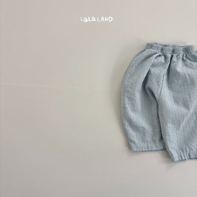 lala land31｜(3m-18m) 2色壓紋長褲23