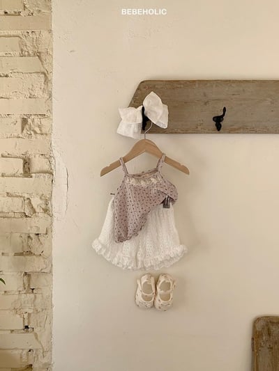 Bebe holic38｜(3m-18m) 蕾絲胸花小可愛8