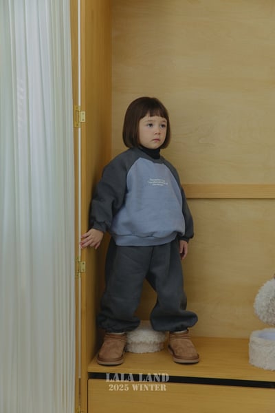 lala land70｜(75cm-120cm) 2色素面休閒束口褲6