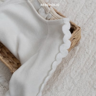Bebe holic15｜(3m-18m) 波浪邊上衣2