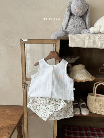thelala25｜ (70-115) 印花排扣背心11