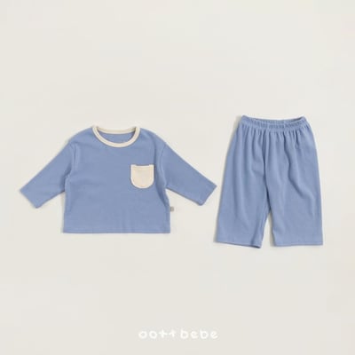 Oottbebe09｜(1y-7y) 軟綿口袋套裝13