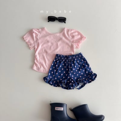 my_bebe37｜(80-120cm) 捲邊露背交叉上衣15