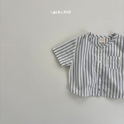 lala land27｜(3m-18m) 2色條紋襯衫21
