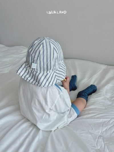 lala land37｜(3m-18m) 2色綁帶漁夫帽16