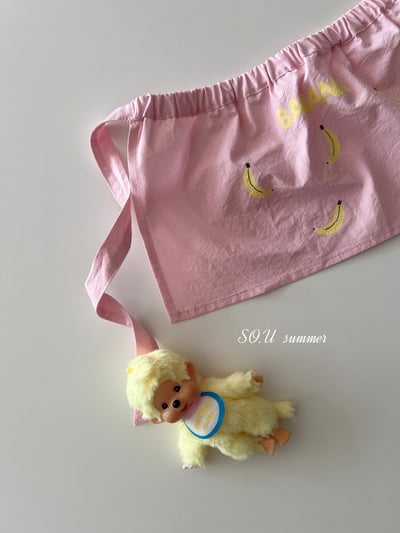 SO.U06｜(6m-4y) 印花粉紅圍裙6