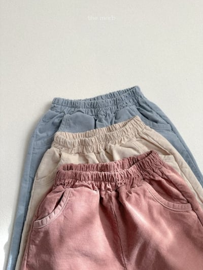 MiniRobe20｜(70-110) 燈芯絨直筒褲8