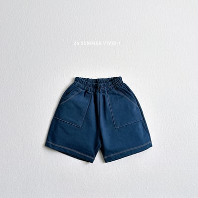 vivid100｜(78cm-125cm) 3款毛巾布縫線邊短裙3