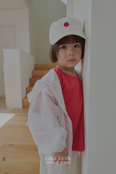 lala land53｜(75-120cm) 2色泡泡紗連帽拉線外套4