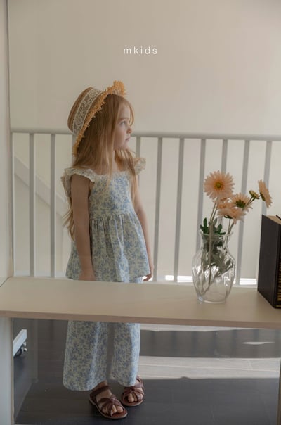 M-KIDS47｜(65-115cm) 蕾絲草帽17