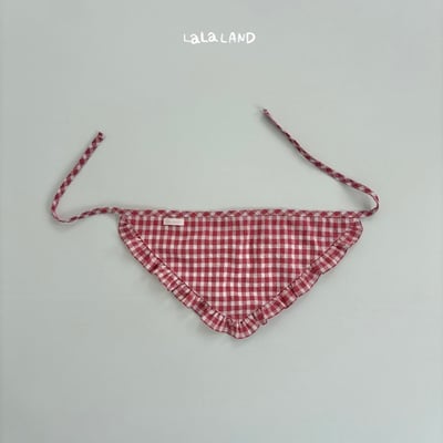 lala land42｜(75-120cm) 2色荷葉滾邊綁帶頭巾20