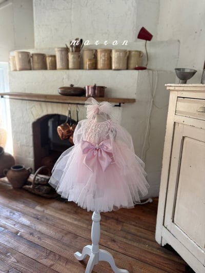 Marron47｜(free) 薄紗緞帶髮箍13