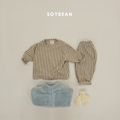 Soybean02｜(75cm-118cm) 格紋家居套裝18
