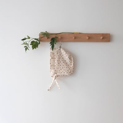 LEMONADE31｜(55cm-85cm) 2色碎花荷葉縮口袖包屁衣含帽子18