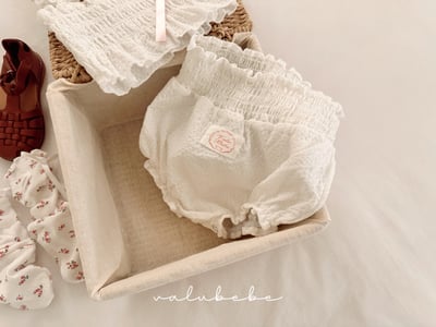 Valubebe 47｜(65-80cm) 花邊皺紋短褲7