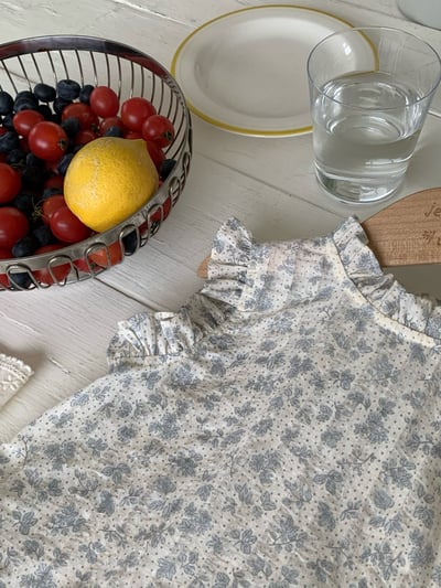 JE47｜(73-100cm) 無袖碎花套裝20