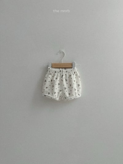 MiniRobe14｜(70-110) 碎花毛圈短褲8