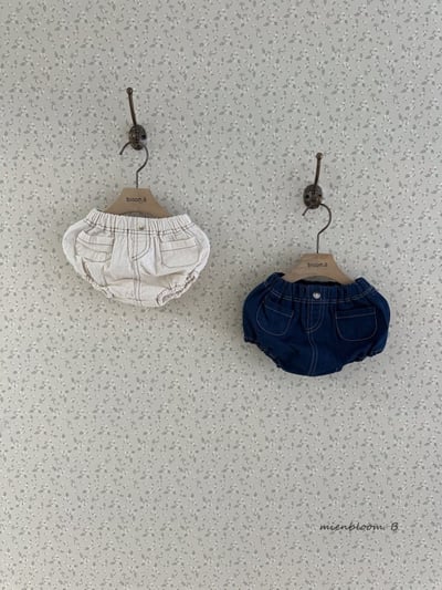 Bloom.b19｜(0m-18m) 口袋牛仔包屁褲8