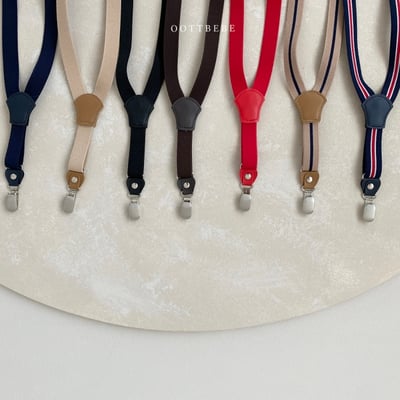 Oottbebe17｜(2y-13y )  英倫彈力背帶吊帶夾3