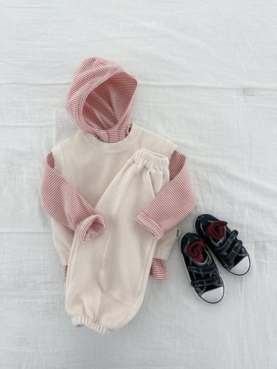 MiniRobe47｜(70-110) 壓紋設計縮口褲12