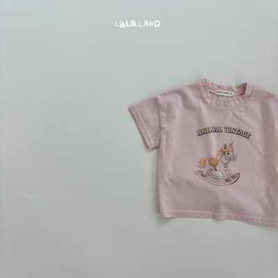 lala land81｜(75-120cm) 2色木馬印花上衣14