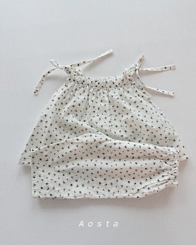 AOSTA36｜(6m-5y) 2款綁帶蝴蝶結上衣9
