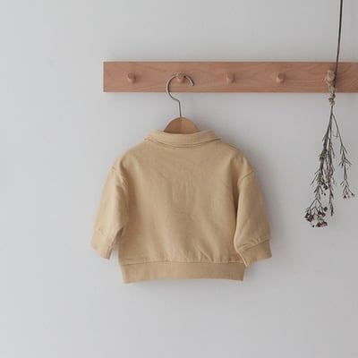 LEMONADE51｜(55cm-85cm) 2色有領素面上衣19