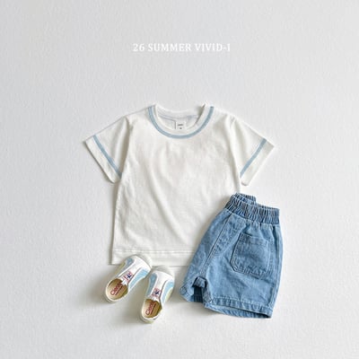 vivid56｜(78cm-125cm) 3款縫線簡約素色上衣17