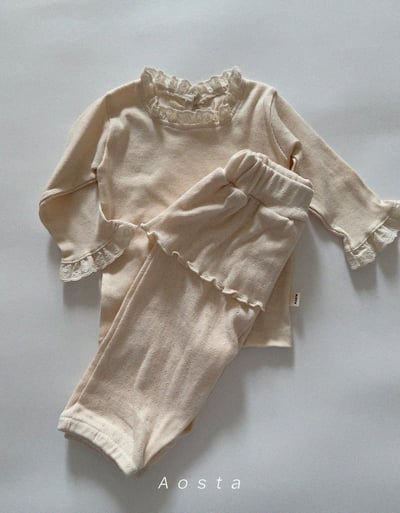 AOSTA29｜(6m-5y) 捲邊裙襬長褲24