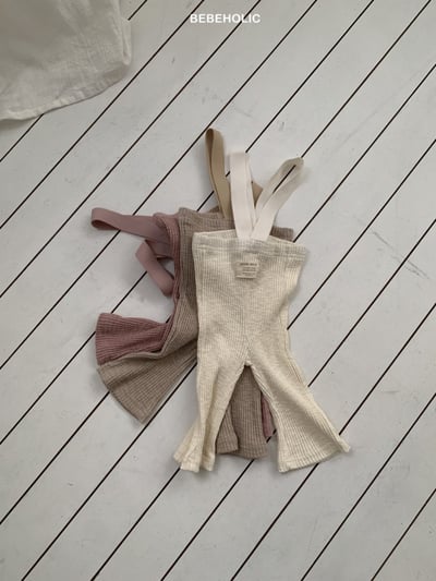 Bebe holic61｜(3m-18m) 吊帶喇叭褲15