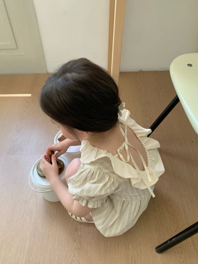 JE31｜(66-120cm) 荷葉領條紋包屁衣/洋裝24