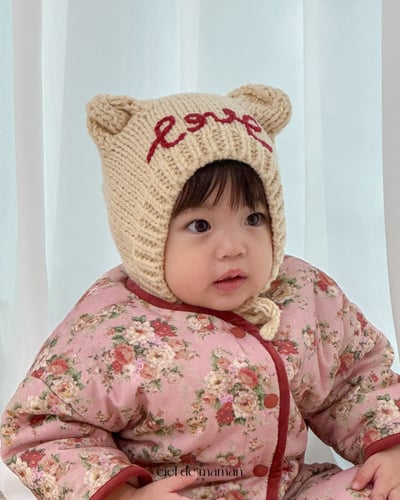 Cieldemaman14｜(76cm~94cm)  2色花花絎縫套裝3