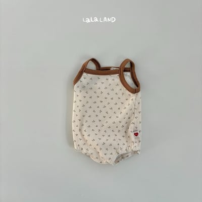 lala land21｜(3m-18m) 2色滿版櫻花包屁衣23