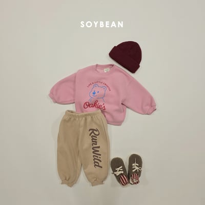 Soybean19｜(75cm-118cm) 小熊印花休閒上衣7