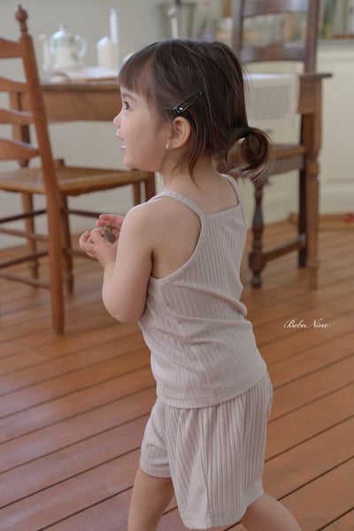 bebe nine48  (65cm-115cm) 3色無袖羅紋套裝13