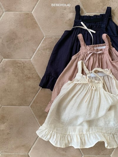 Bebe holic31｜(3m-18m) 蝴蝶結連身裙12
