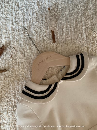 JE568｜(66-90cm) 水手領包屁衣25