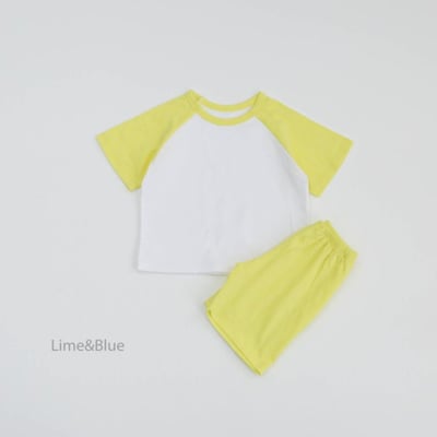 LIME&BLUE15｜(80-118cm)  糖果拼色運動服13