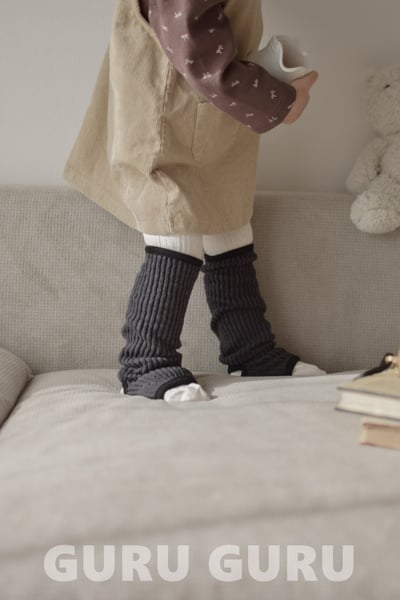 GURU GURU03｜(6m-24m) 3色羅紋腳套襪11