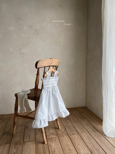 Anne Shirley25｜(1y-5y-mom) 2色格紋抓皺洋裝17