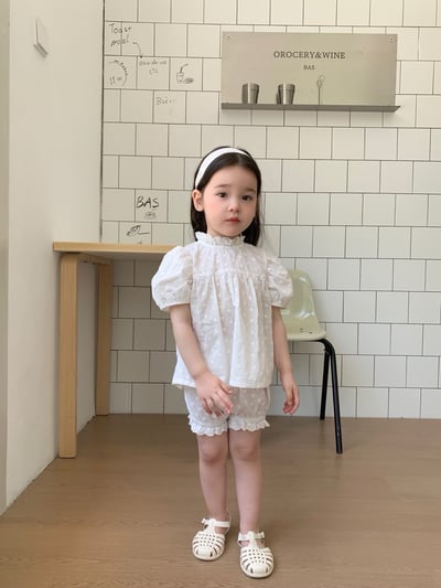 JE40｜(80-120cm) 刺繡小花套裝1