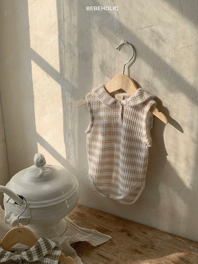 Bebe holic30｜(3m-18m) 雙色無袖套裝8