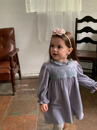 JE563｜(66-120cm) 蕾絲花邊領包屁衣/洋裝20