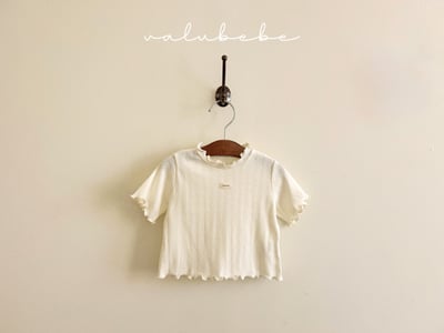 Valubebe 56｜(65-90cm) 木耳邊小標上衣12