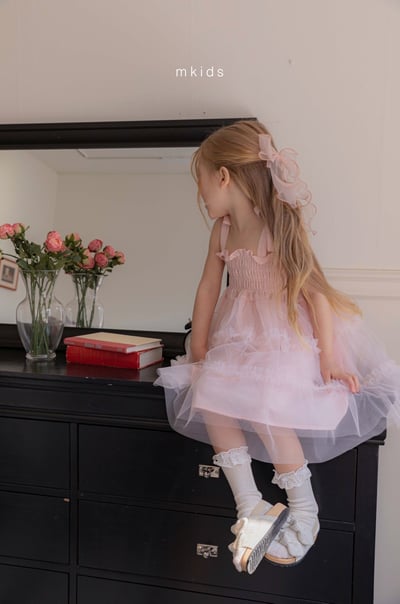 M-KIDS07｜(65-115cm) 浪漫綁帶洋裝17