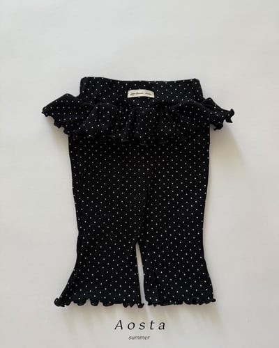 AOSTA53｜(6m-5y) 3款荷葉裙邊木耳褲7