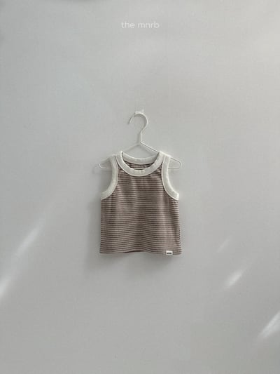 MiniRobe26｜(70-110) 撞色條紋背心4